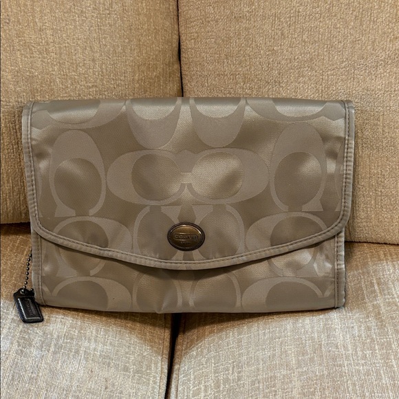 Coach Brown Signature Toiletry Organizer - Picture 9 of 9